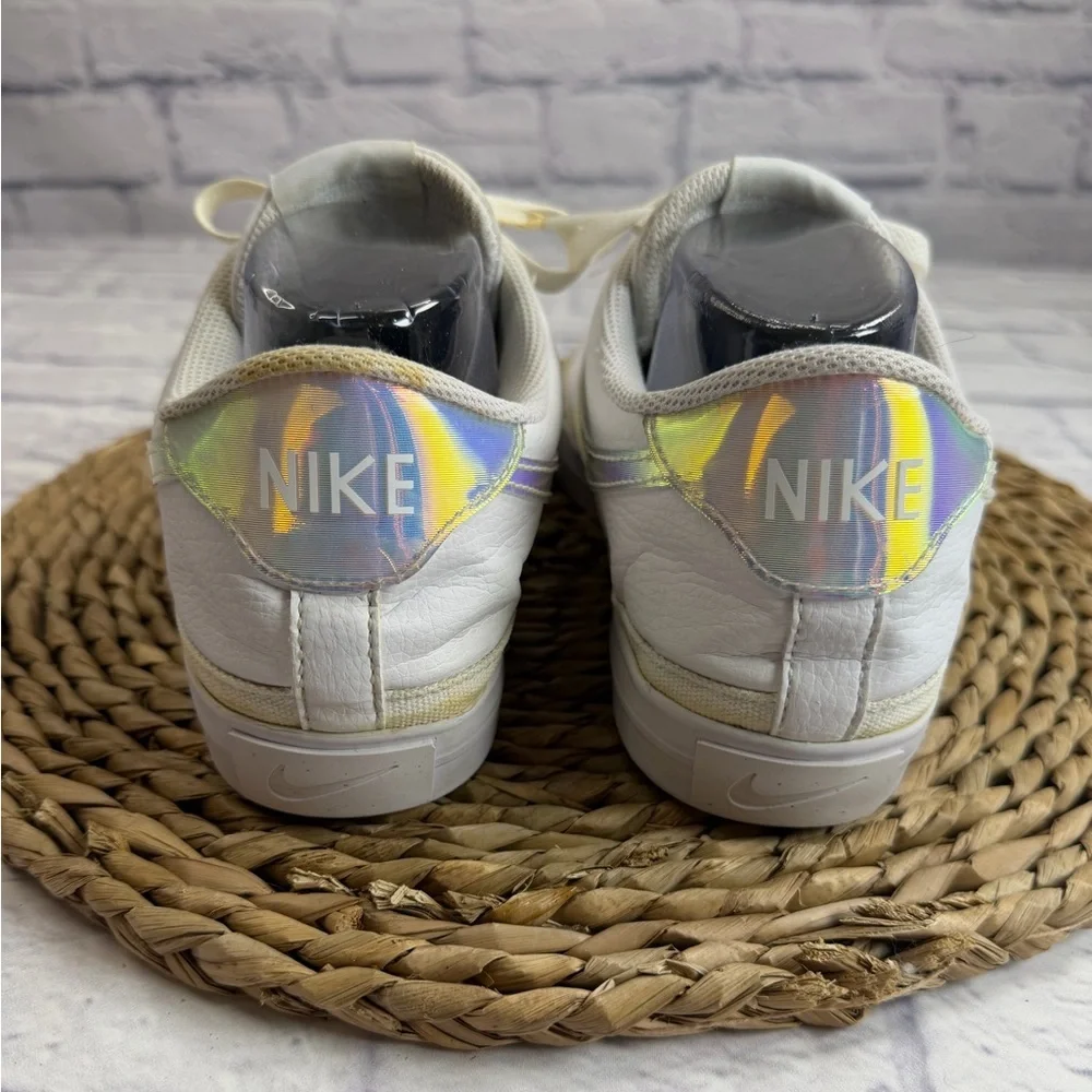 Nike Court Legacy Next Nature White Iridescent Colorway. Size 11. Blokecore